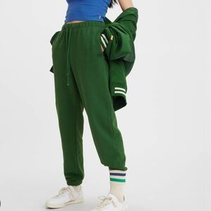 Levi's Gold Tab Dark Forest Green Sweatpants Size XL